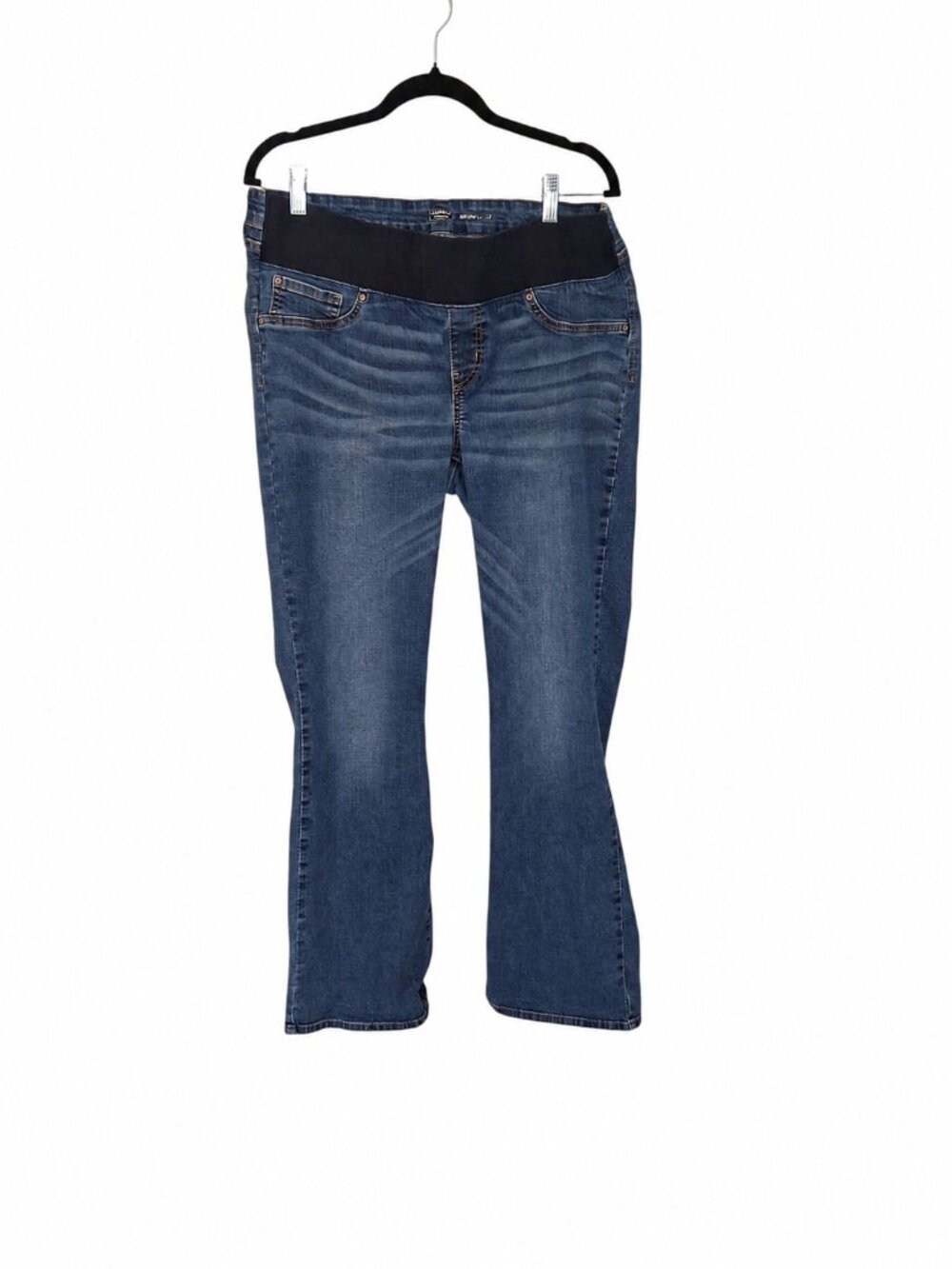 Signature by Levi Strauss Gold Maternity Baby Bump Bootcut Jeans XL